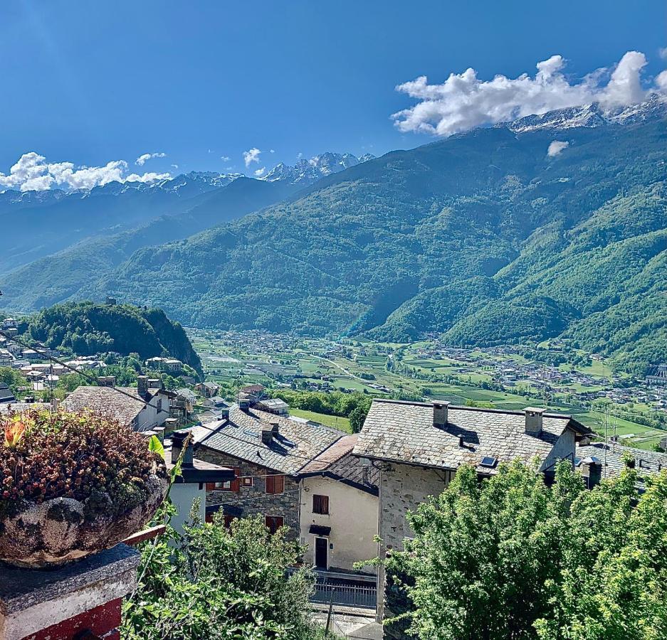 Panoramic Apartment Italian Alps Valtellina Near Sondrio, Tirano Poggiridenti Екстериор снимка