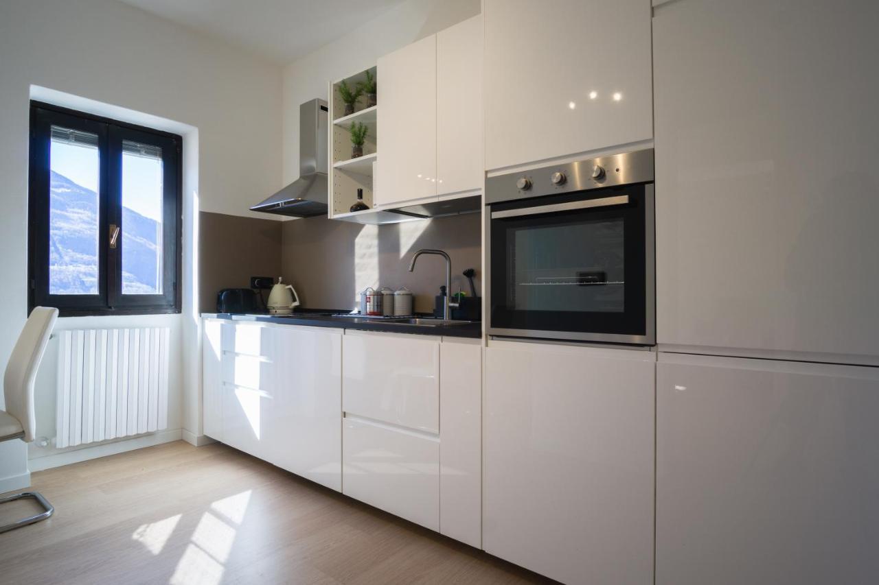 Panoramic Apartment Italian Alps Valtellina Near Sondrio, Tirano Poggiridenti Екстериор снимка
